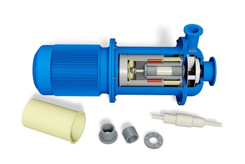 Morgan Seals & Bearings Components for Magnetically Driven Pumps