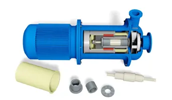 CAD drawing of Morgan's pump compontent in final pump product